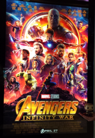 Avengers Infinity War Thor poster