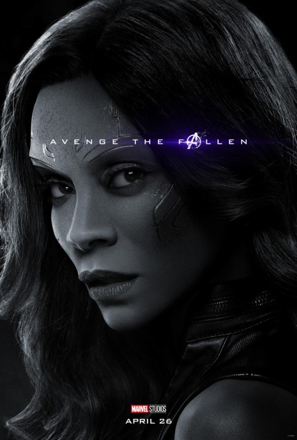 Avengers Endgame Gamora poster